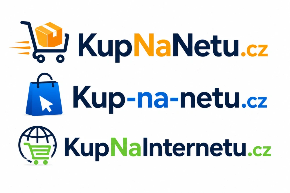 KupNaNetu.cz + Kup-na-netu.cz + KupNaInternetu.cz – 3 .cz domény pro e-shop, online tržiště a internetový prodej