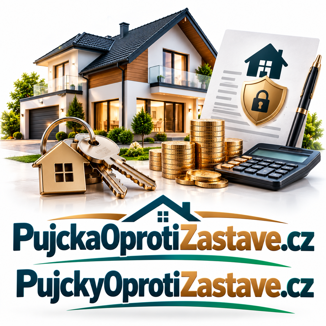 PujckaOprotiZastave.cz + PujckyOprotiZastave.cz – 2 atraktivní .CZ domény pro zajištěné půjčky, úvěry a finanční služby