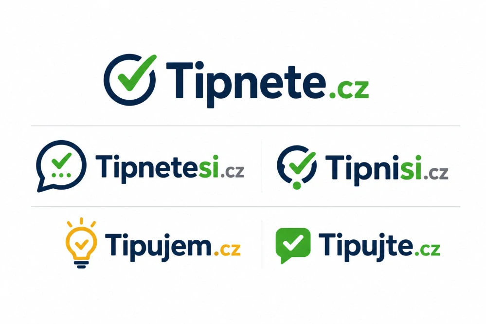 Tipnete.cz + Tipnetesi.cz + Tipnisi.cz + Tipujem.cz + Tipujte.cz – balíček 5 brandových .cz domén pro tipování a zábavu