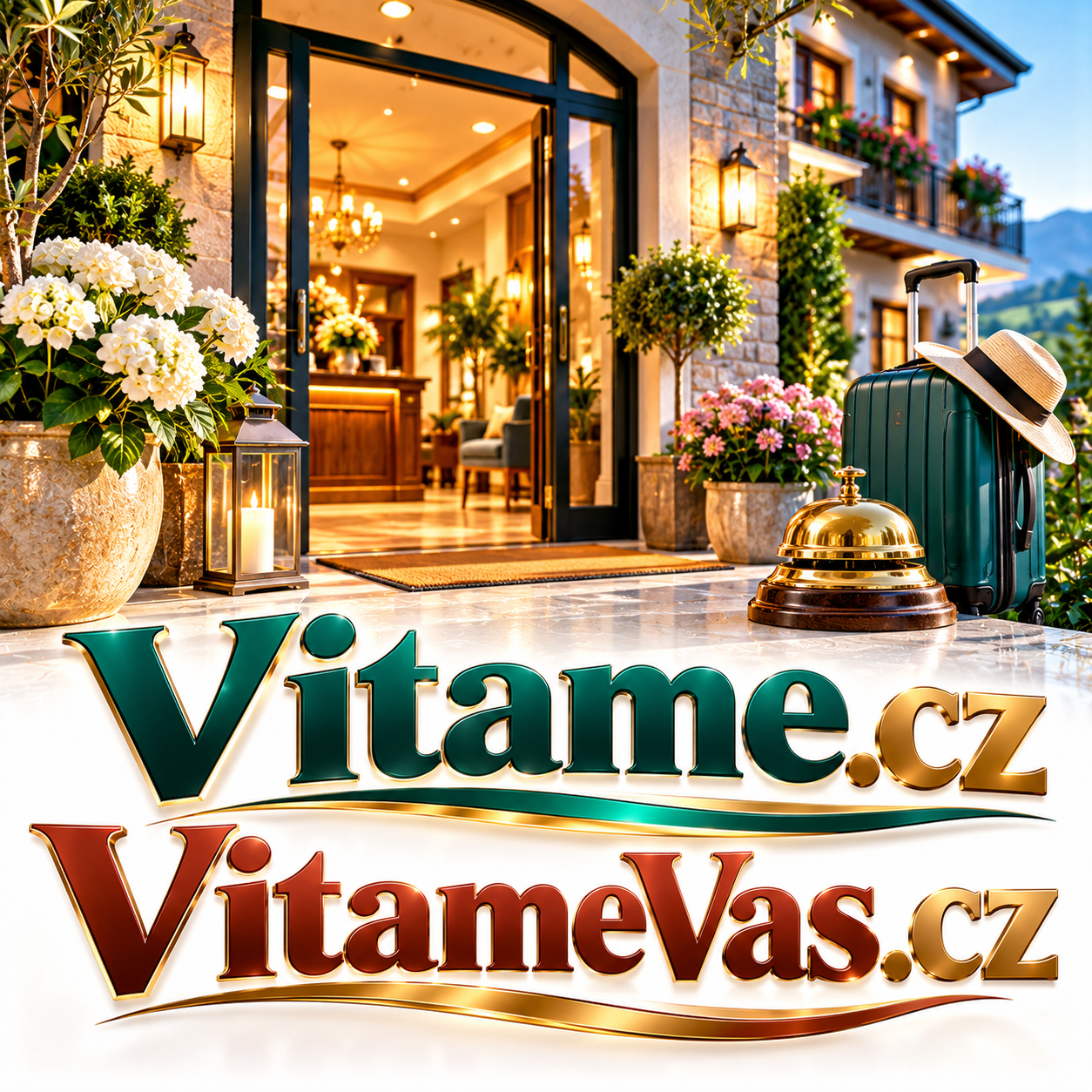 Vitame.cz + VitameVas.cz – 2 prémiové .CZ domény pro hotely, penziony, cestovní ruch, gastronomii a služby