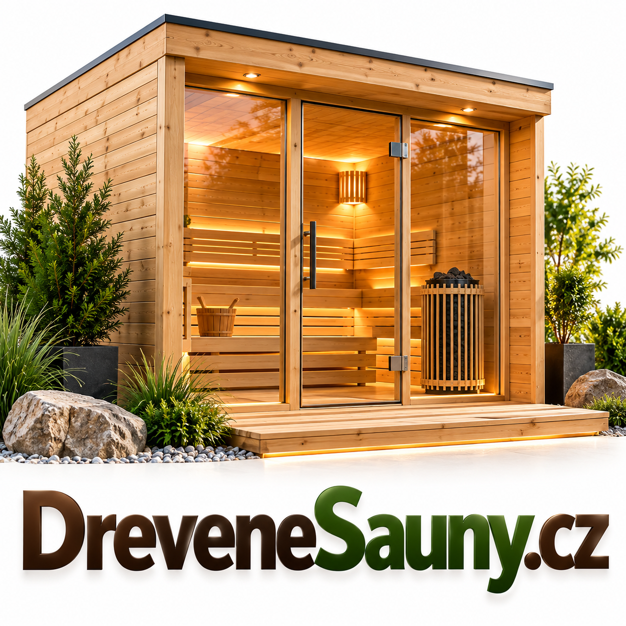 DreveneSauny.cz – atraktivní .CZ doména pro výrobce a prodejce dřevěných saun, zahradní sauny a wellness
