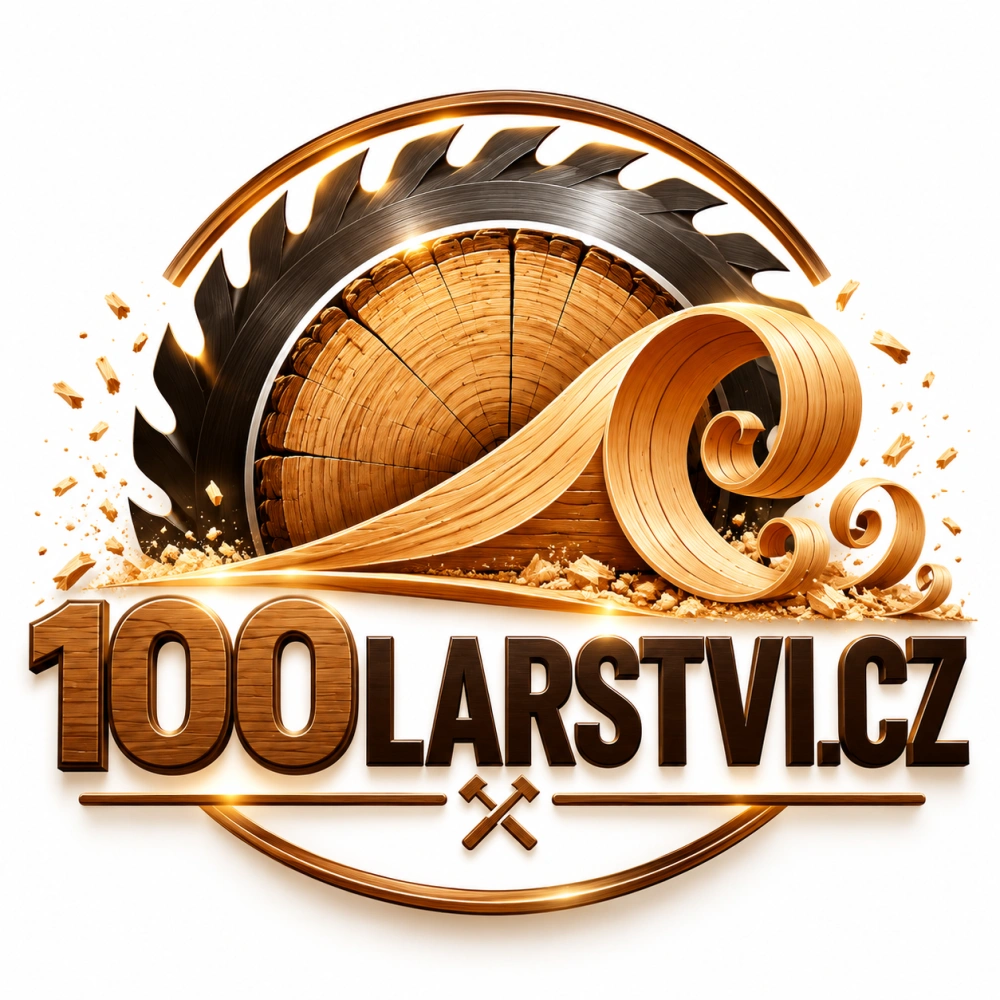 100larstvi.cz – originální doména pro stolařství a práci se dřevem