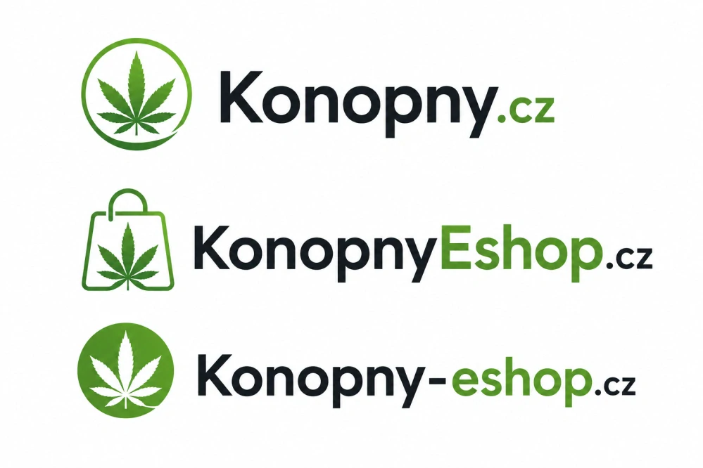 Konopny.cz + KonopnyEshop.cz + Konopny-eshop.cz – 3 .cz domény pro konopný e-shop a moderní značku