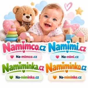 Namimco.cz, Namimi.cz a dalších 6 domén – atraktivní balíček pro dětský e-shop a vlastní značku