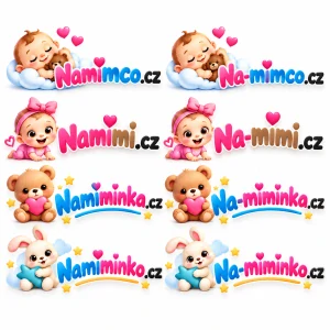 8 .CZ domén pro dětský e-shop – Namimco.cz, Namimi.cz a další