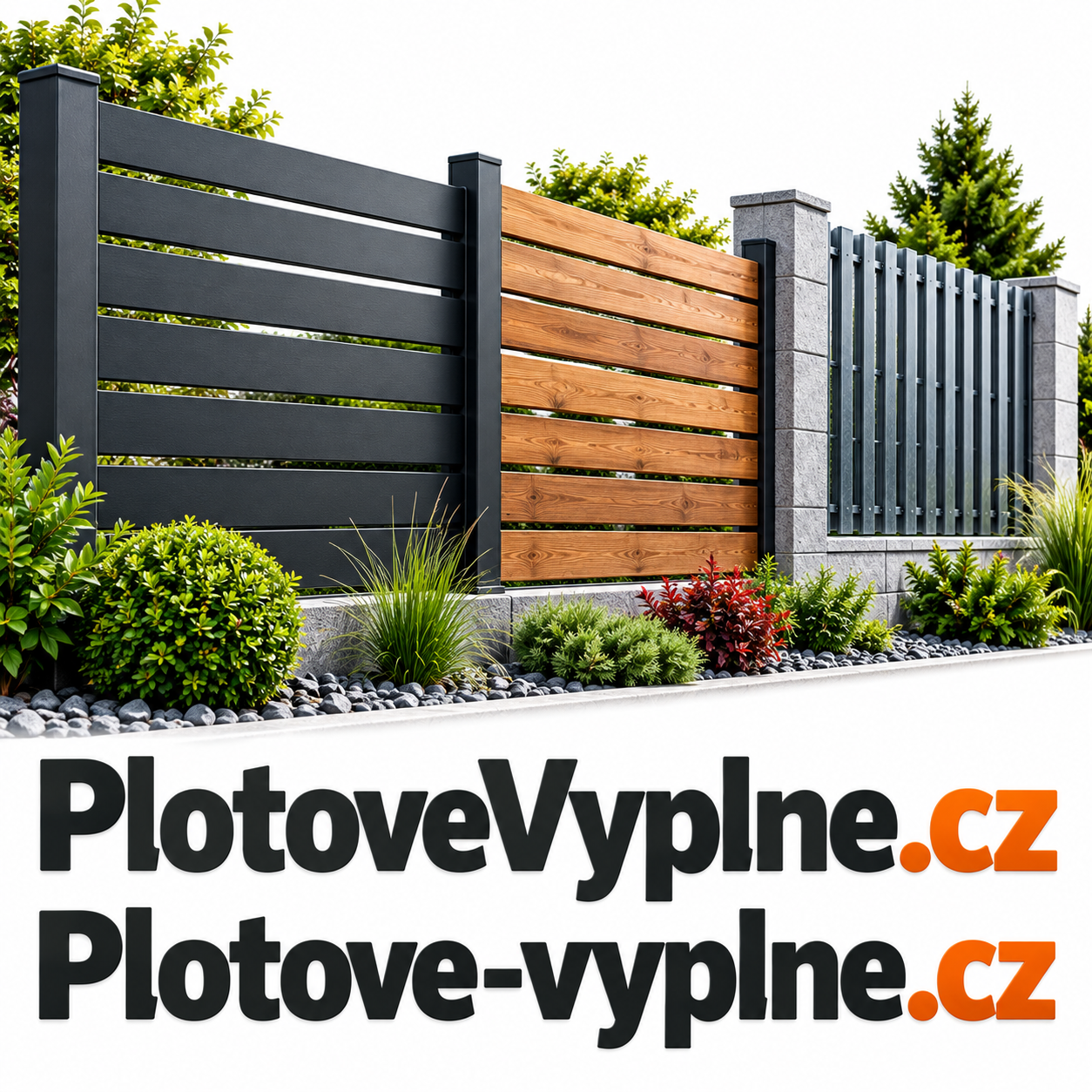 PlotoveVyplne.cz + Plotove-vyplne.cz – 2 prémiové .CZ domény pro výrobu, prodej a montáž plotových výplní a oplocení