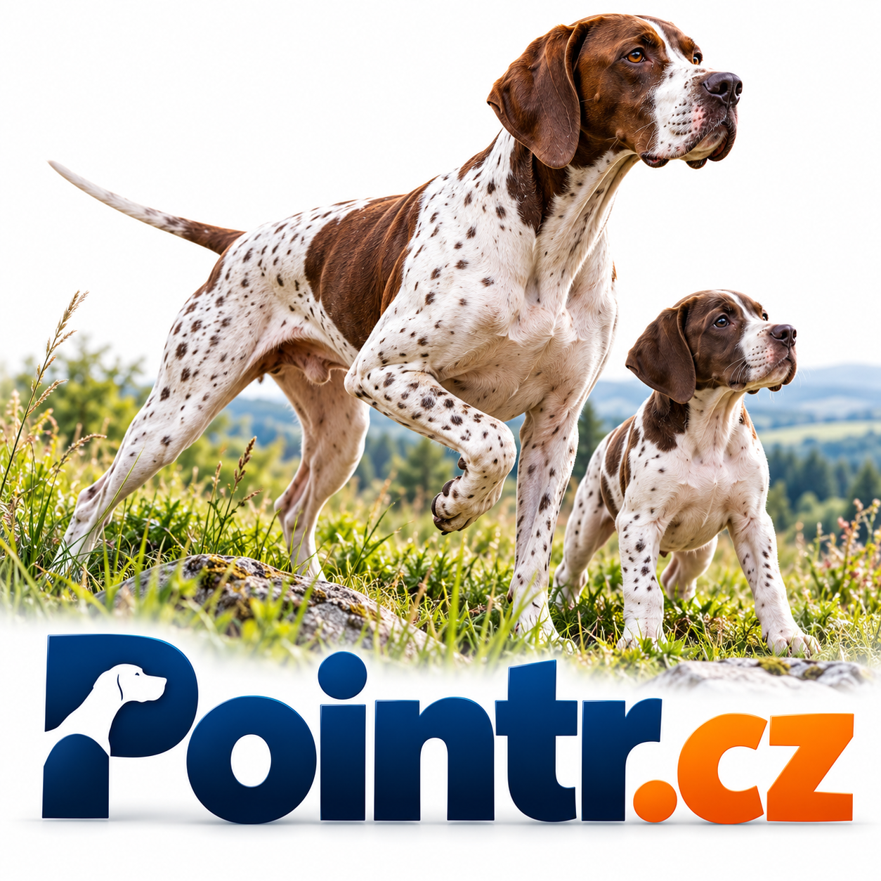 Pointr.cz – krátká a originální .CZ doména pro chovatele pointerů, lovecké psy, výcvik a kynologii