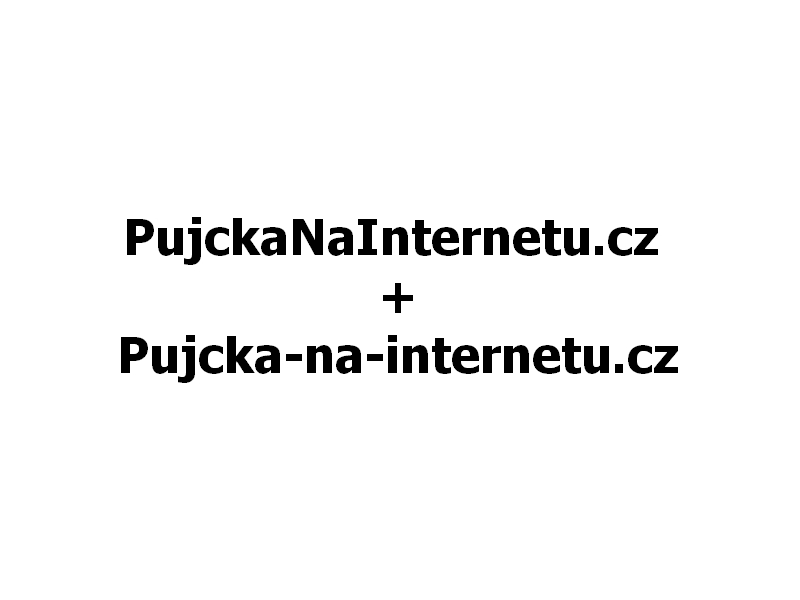 PujckaNaInternetu.cz + Pujcka-na-internetu.cz
