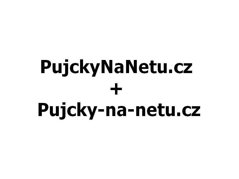 PujckyNaNetu.cz + Pujcky-na-netu.cz
