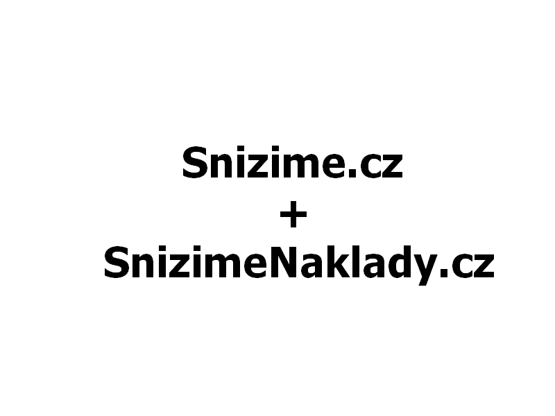 Snizime.cz + SnizimeNaklady.cz