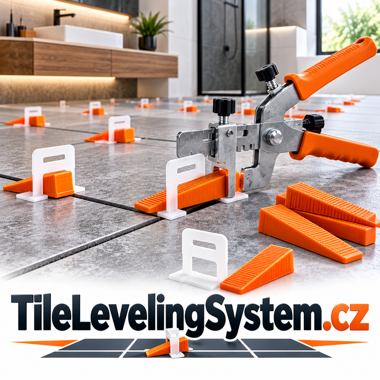 TileLevelingSystem.cz – prémiová .CZ doména pro nivelační systémy, obklady, dlažby, výrobce, distributory a e-shopy
