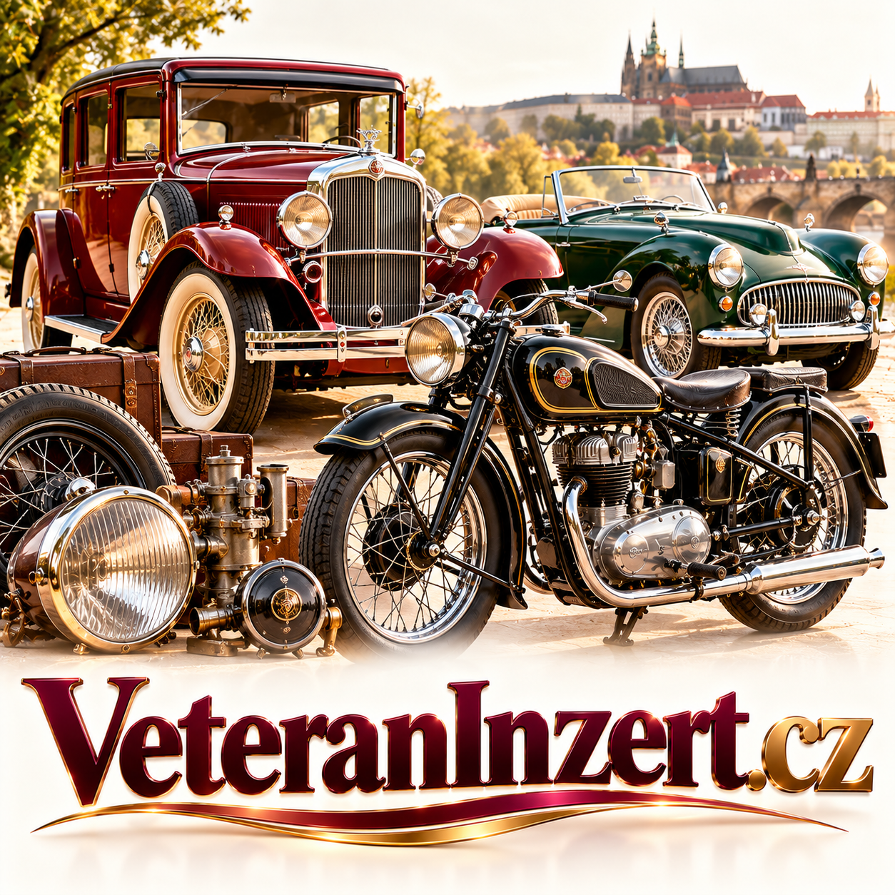 VeteranInzert.cz – prémiová .CZ doména pro inzerci veteránů, historických aut, motocyklů, náhradních dílů a renovací