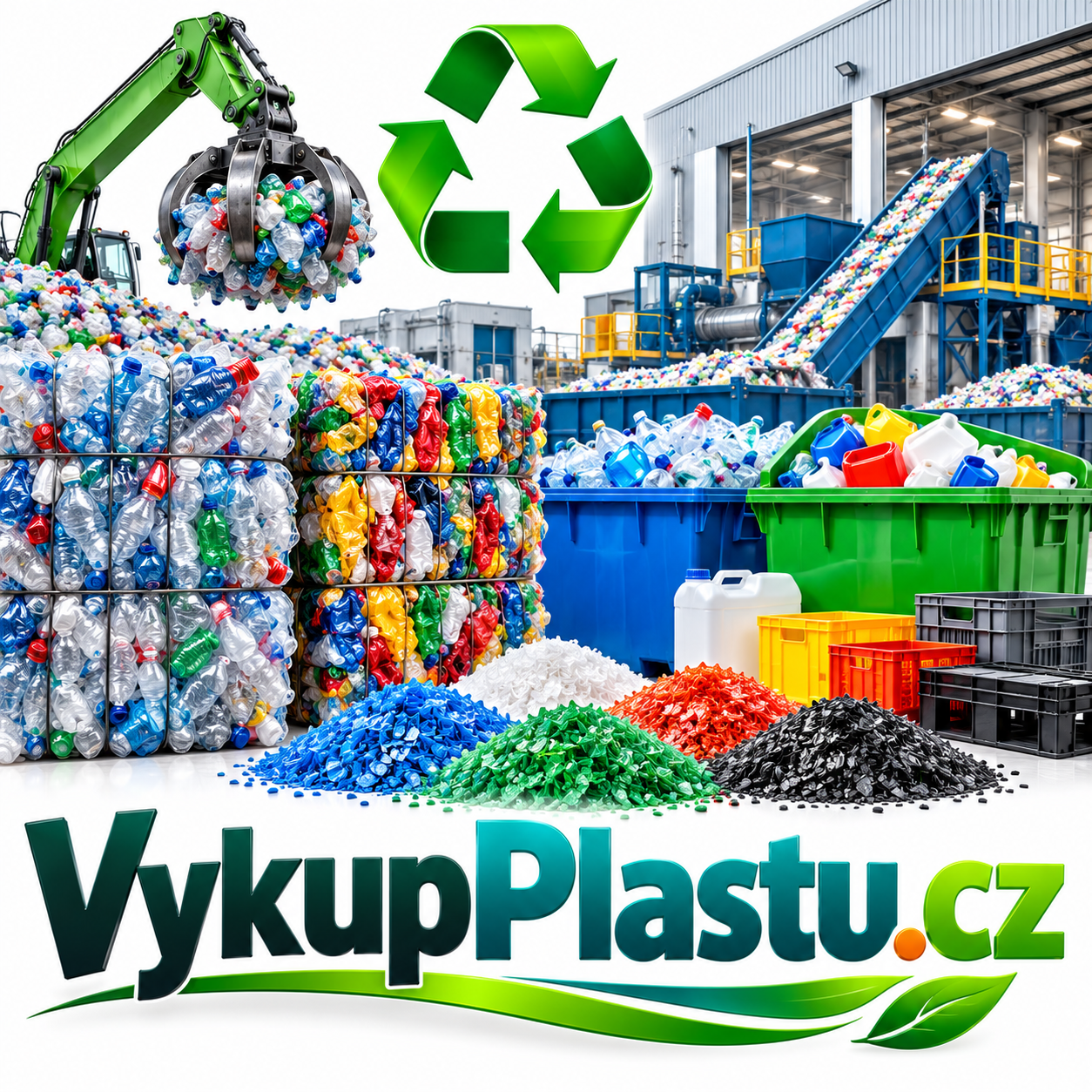 VykupPlastu.cz – prémiová .CZ doména pro výkup plastů, recyklaci, druhotné suroviny a odpadové hospodářství