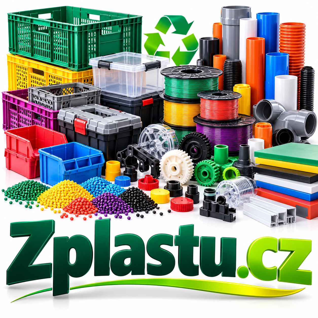 Zplastu.cz – atraktivní .CZ doména pro výrobu plastových výrobků, vstřikování plastů, průmysl a e-shop