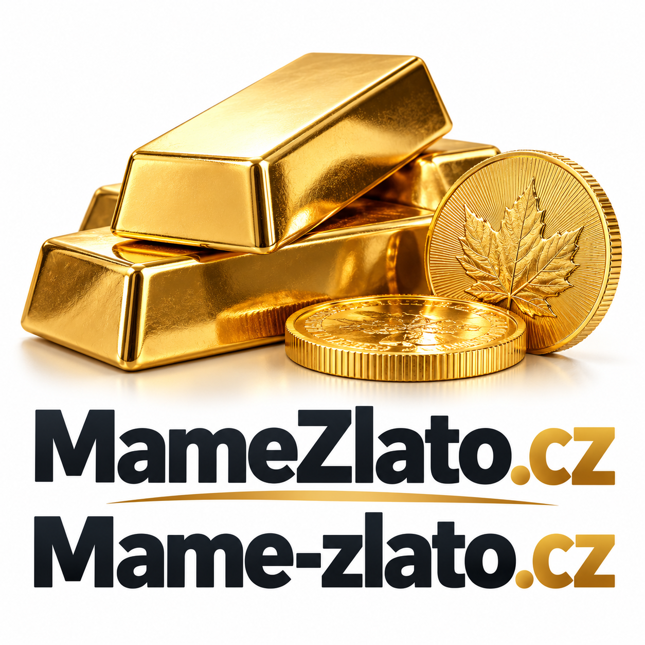MameZlato.cz + Mame-zlato.cz – 2 atraktivní .CZ domény pro výkup zlata, zlatnictví, šperky a investiční zlato