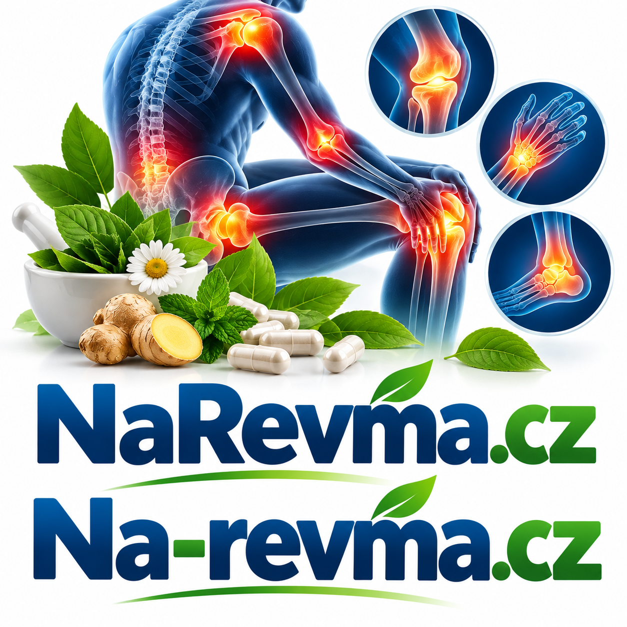 NaRevma.cz + Na-revma.cz – 2 atraktivní .CZ domény pro zdraví kloubů, revmatologii a pohybový aparát (KOMISNÍ PRODEJ)