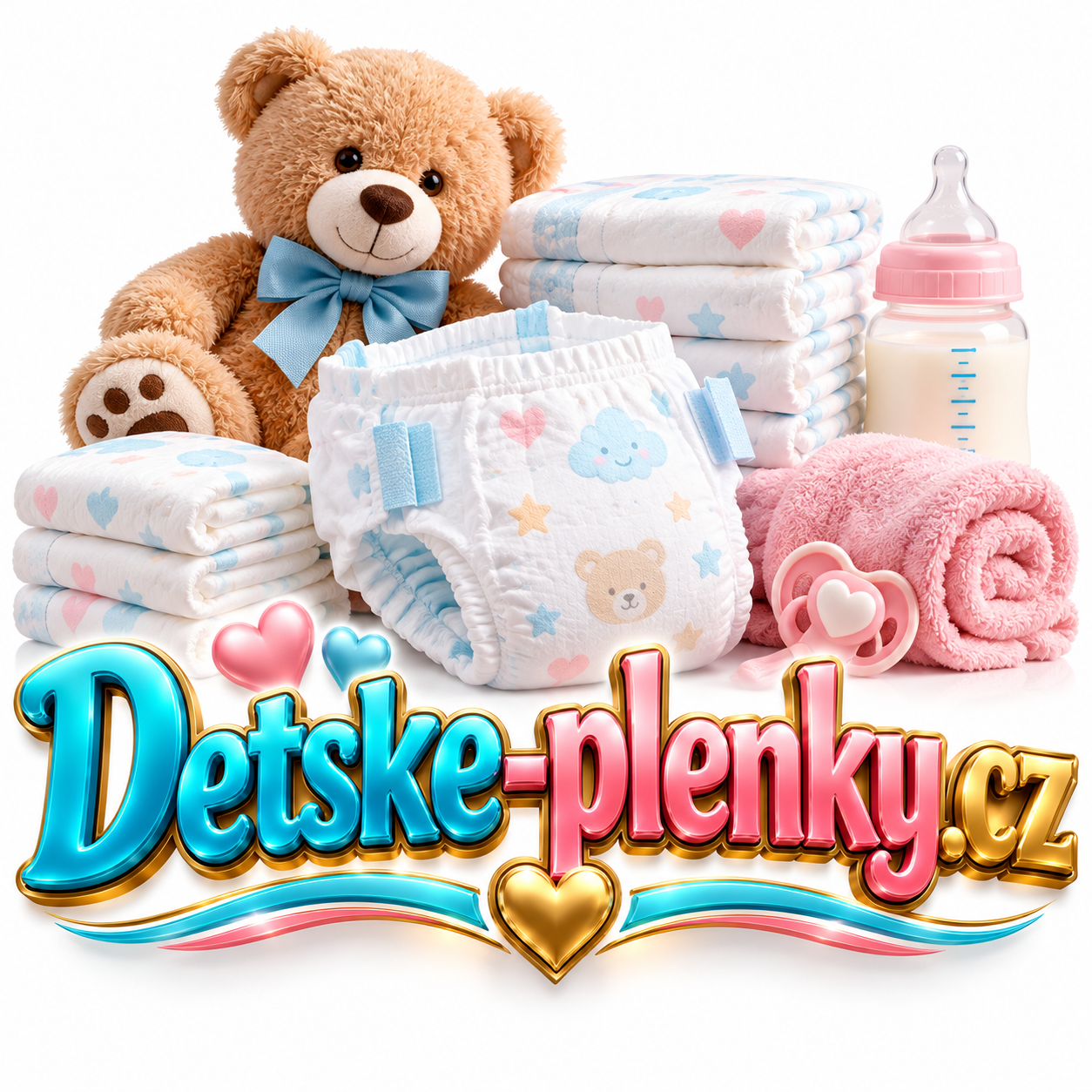 Detske-plenky.cz – výstižná .CZ doména pro prodej dětských plen, kojeneckých potřeb a dětského sortimentu