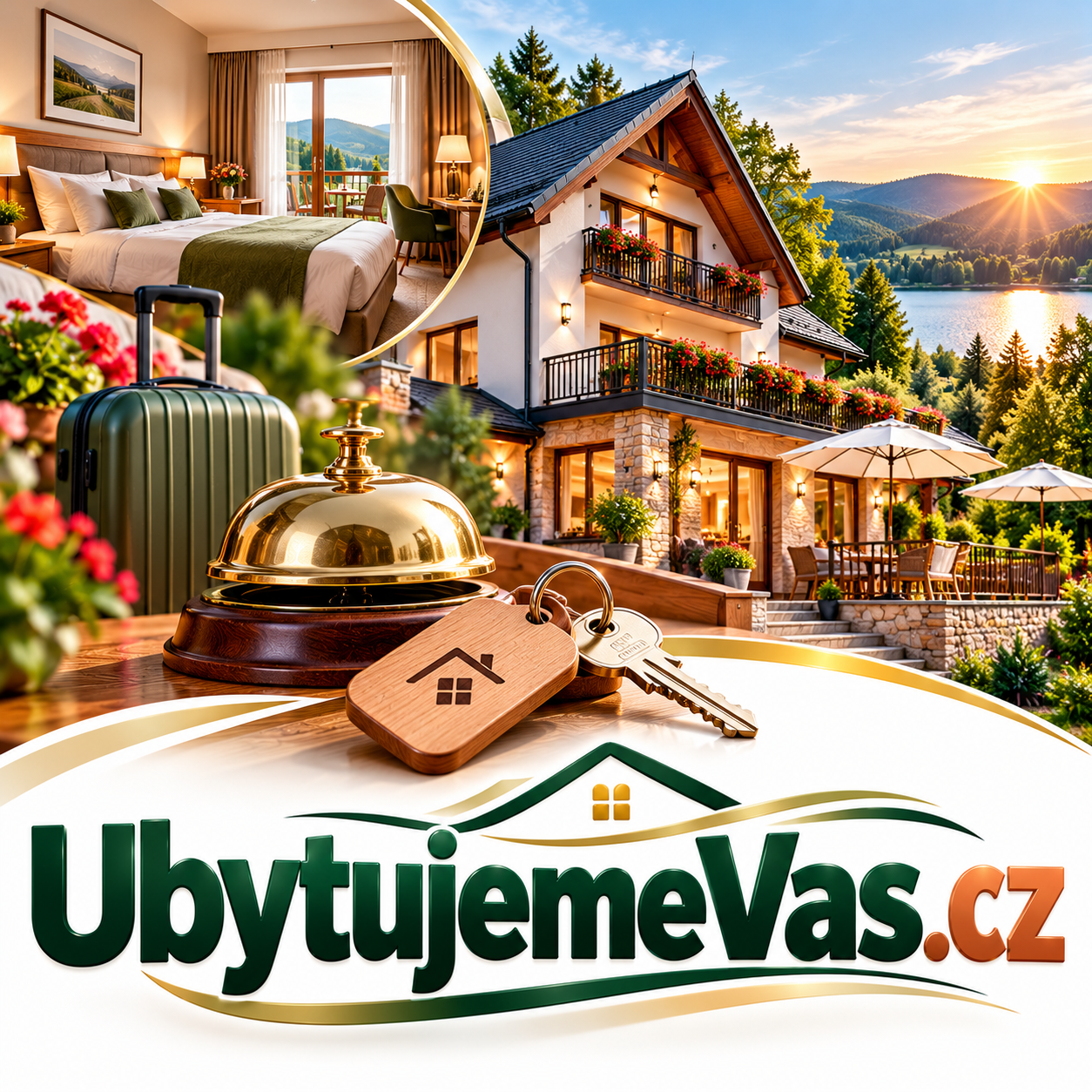 UbytujemeVas.cz – prémiová .CZ doména pro hotely, penziony, apartmány, rezervace ubytování a cestovní ruch