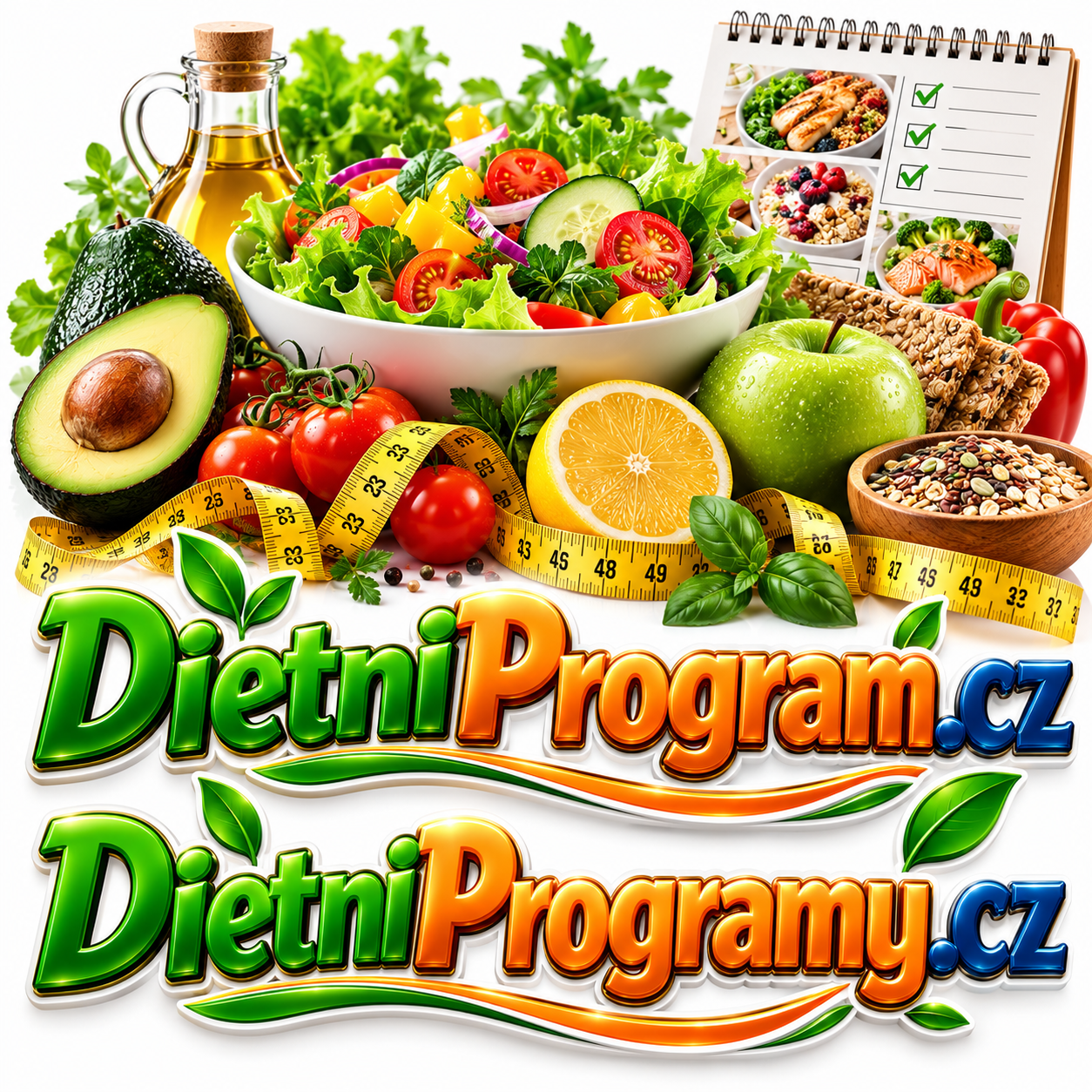 DietniProgram.cz + DietniProgramy.cz – 2 atraktivní .CZ domény pro výživové poradenství, jídelníčky, hubnutí a zdravý životní styl