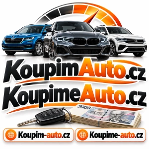 KoupimAuto.cz + KoupimeAuto.cz – 4 atraktivní české domény pro výkup automobilů a autobazary