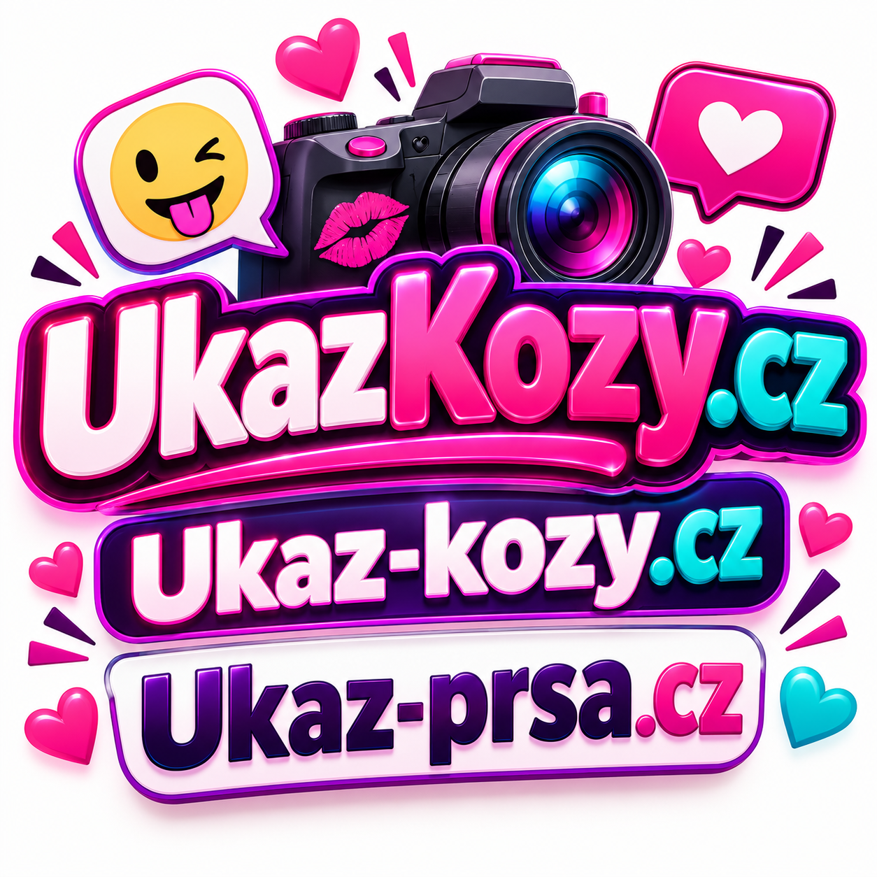 UkazKozy.cz + Ukaz-kozy.cz + Ukaz-prsa.cz – 3 výrazné .CZ domény pro zábavní portály 18+, komunitní projekty a online marketing