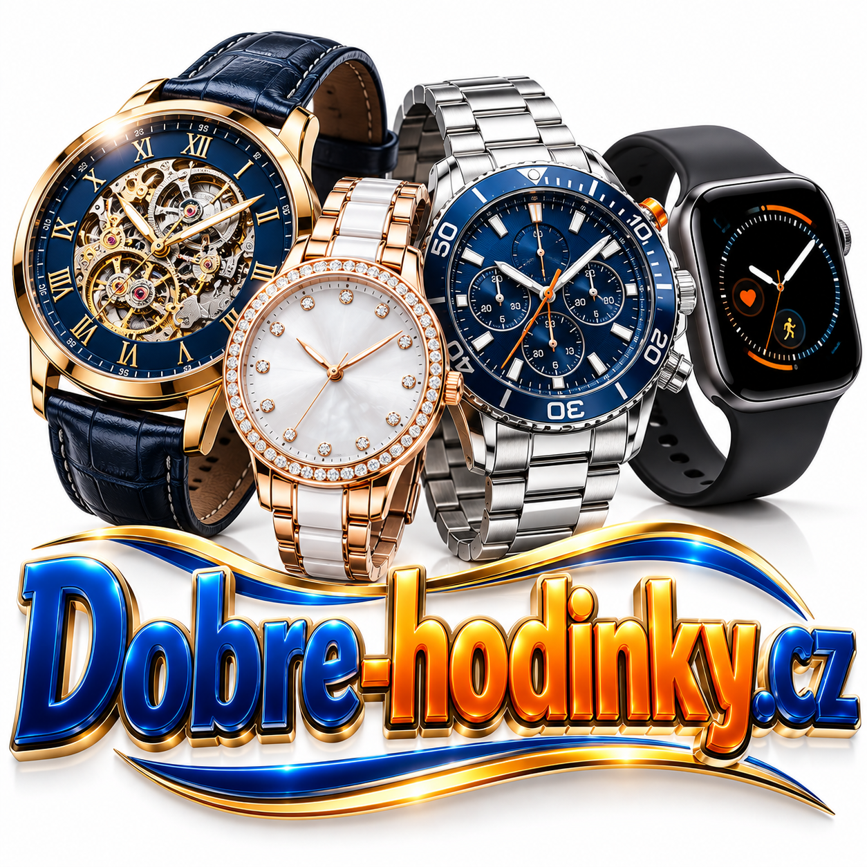 Dobre-hodinky.cz – výstižná doména pro prodej hodinek, hodinářství a módní doplňky