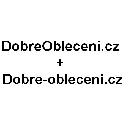 DobreObleceni.cz + Dobre-obleceni.cz  - dvě atraktivní domény pro váš nový eshop s dobrým oblečením!
