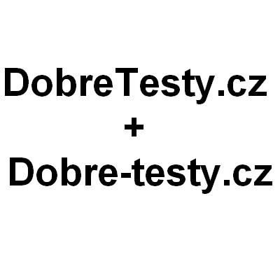 DobreTesty.cz + Dobre-Testy.cz  - dvě domény na prodej pro vaše služby nebo eshop