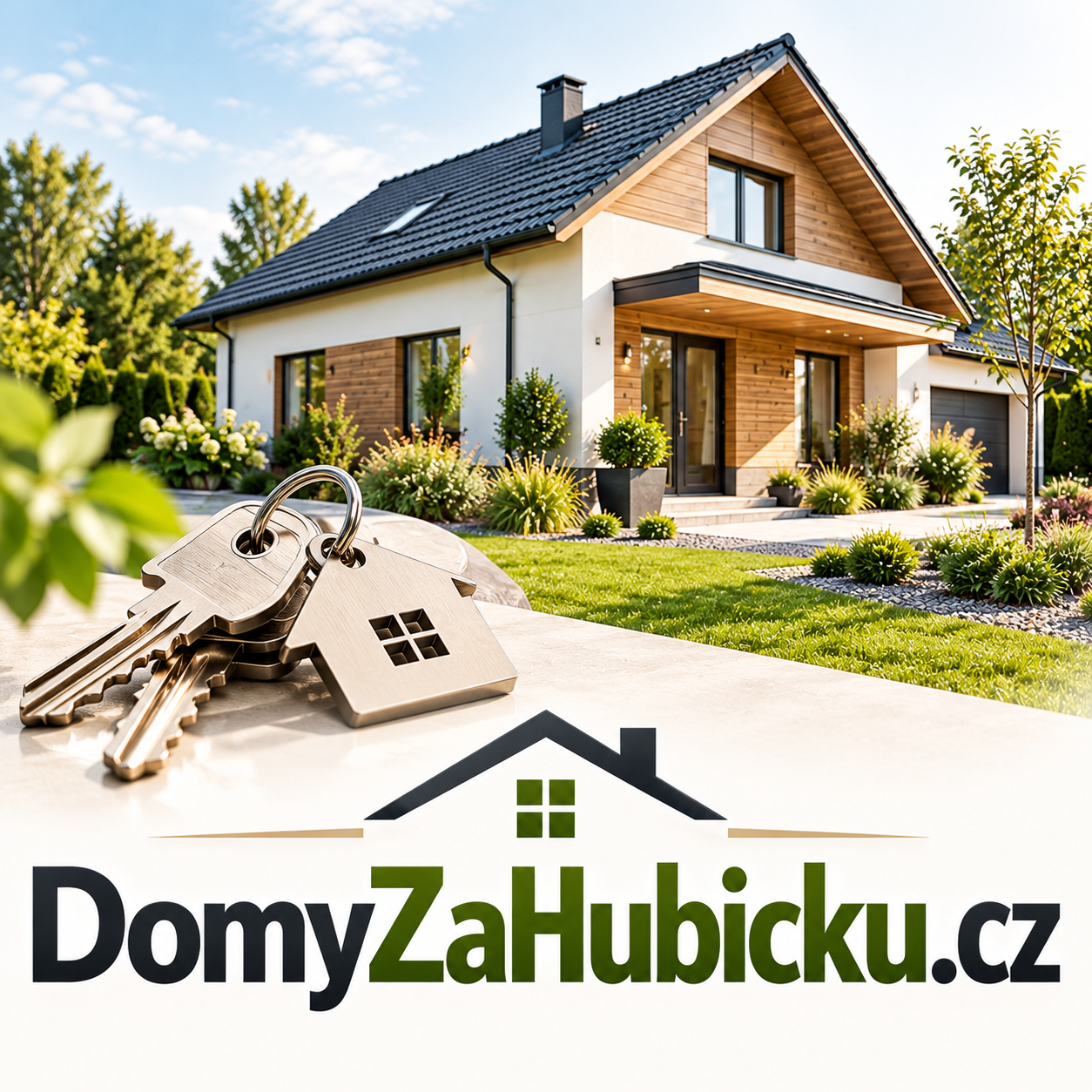 DomyZaHubicku.cz – originální .CZ doména pro levné domy, výhodné nemovitosti, reality a dostupné bydlení