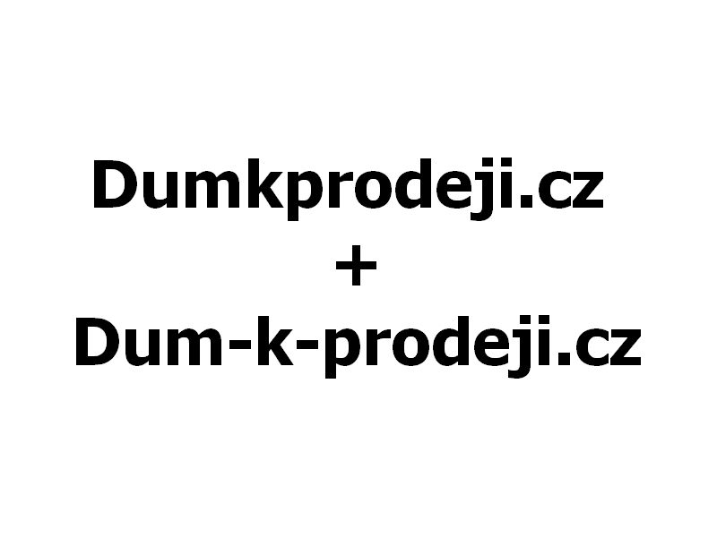 Dumkprodeji.cz + Dum-k-prodeji.cz  - domény pro vaše služby na prodej