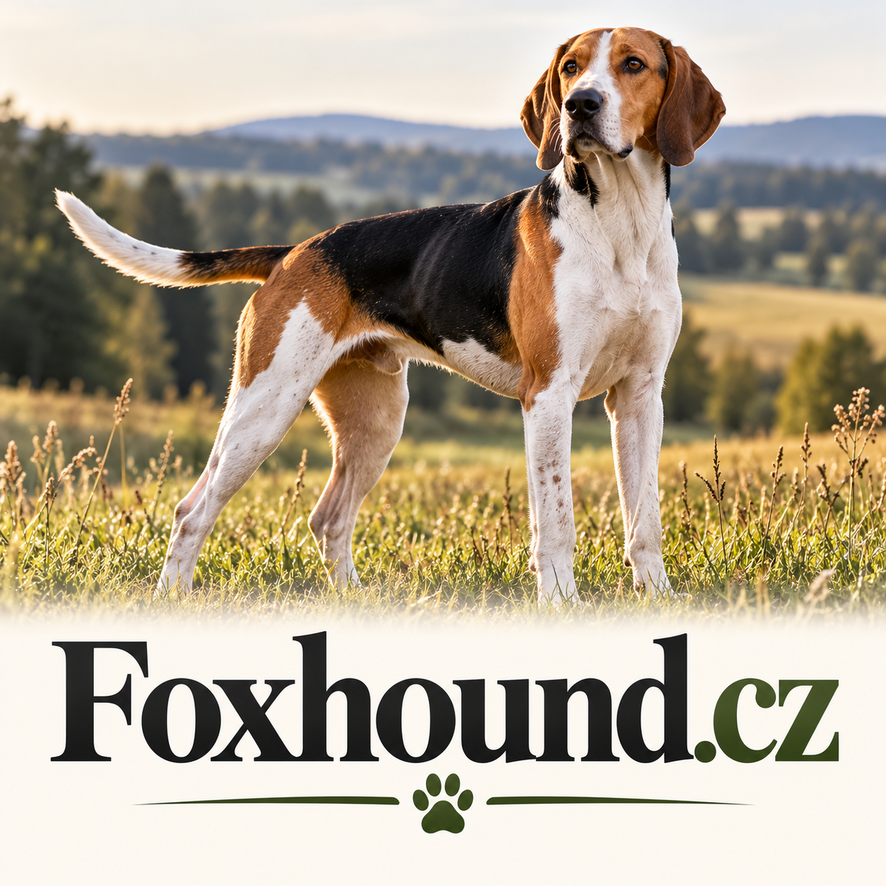 Foxhound.cz – krátká .CZ doména pro chovatele foxhoundů, chovatelské stanice, lovecké psy a kynologické projekty