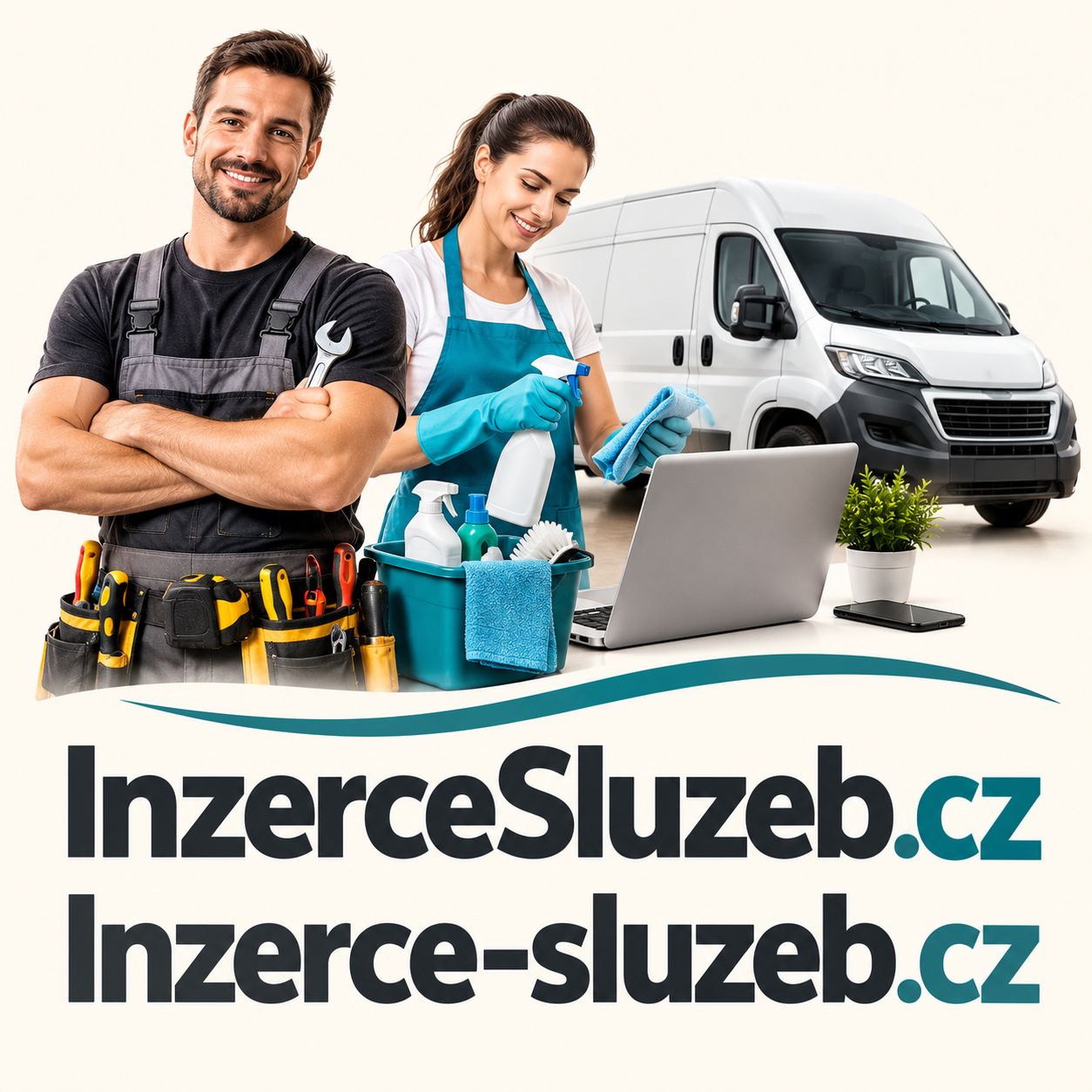 InzerceSluzeb.cz + Inzerce-sluzeb.cz – dvě výstižné .CZ domény pro inzertní portál služeb, řemeslníků a firem