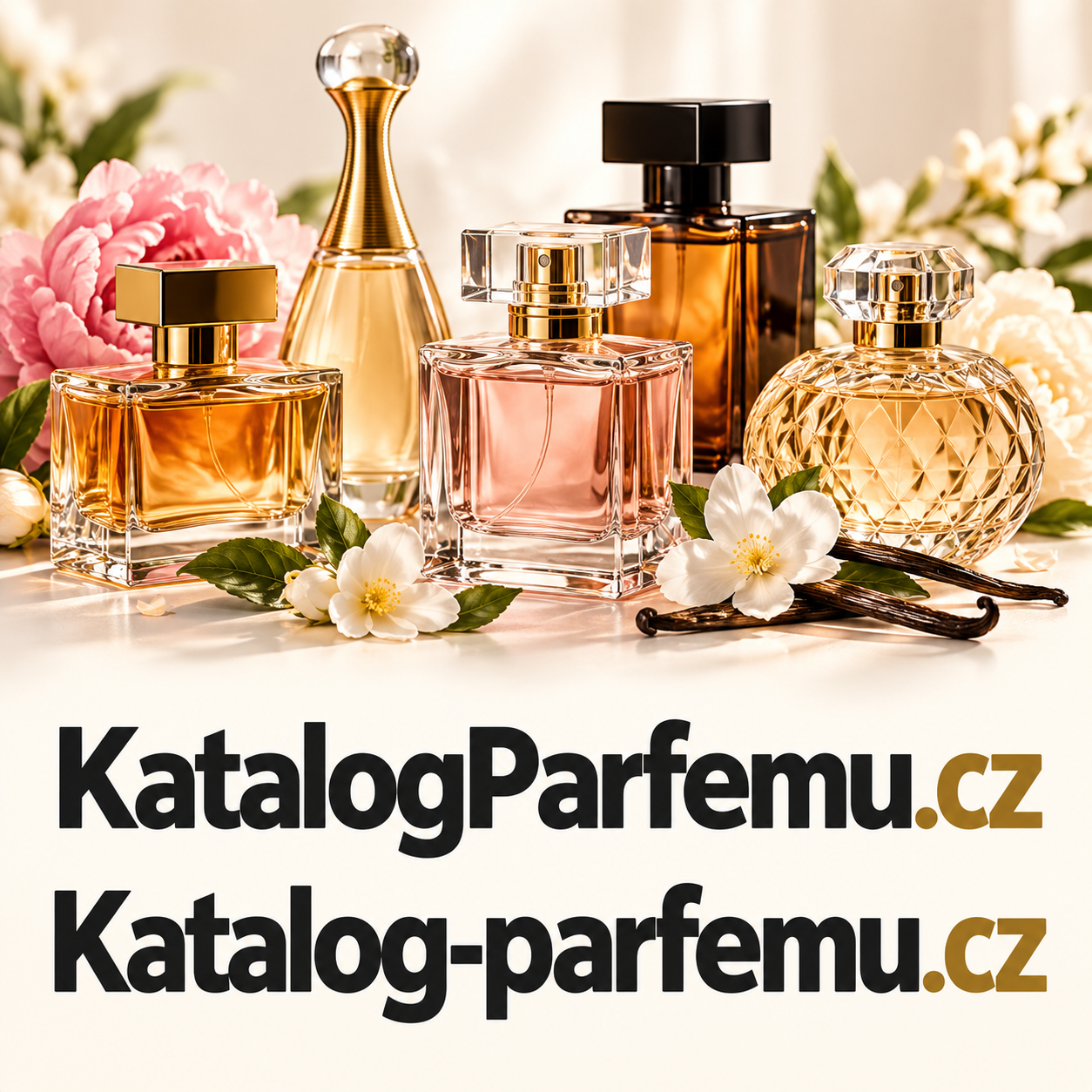 KatalogParfemu.cz + Katalog-parfemu.cz – dvě atraktivní .CZ domény pro katalog vůní, recenze parfémů, srovnávač a e-shop