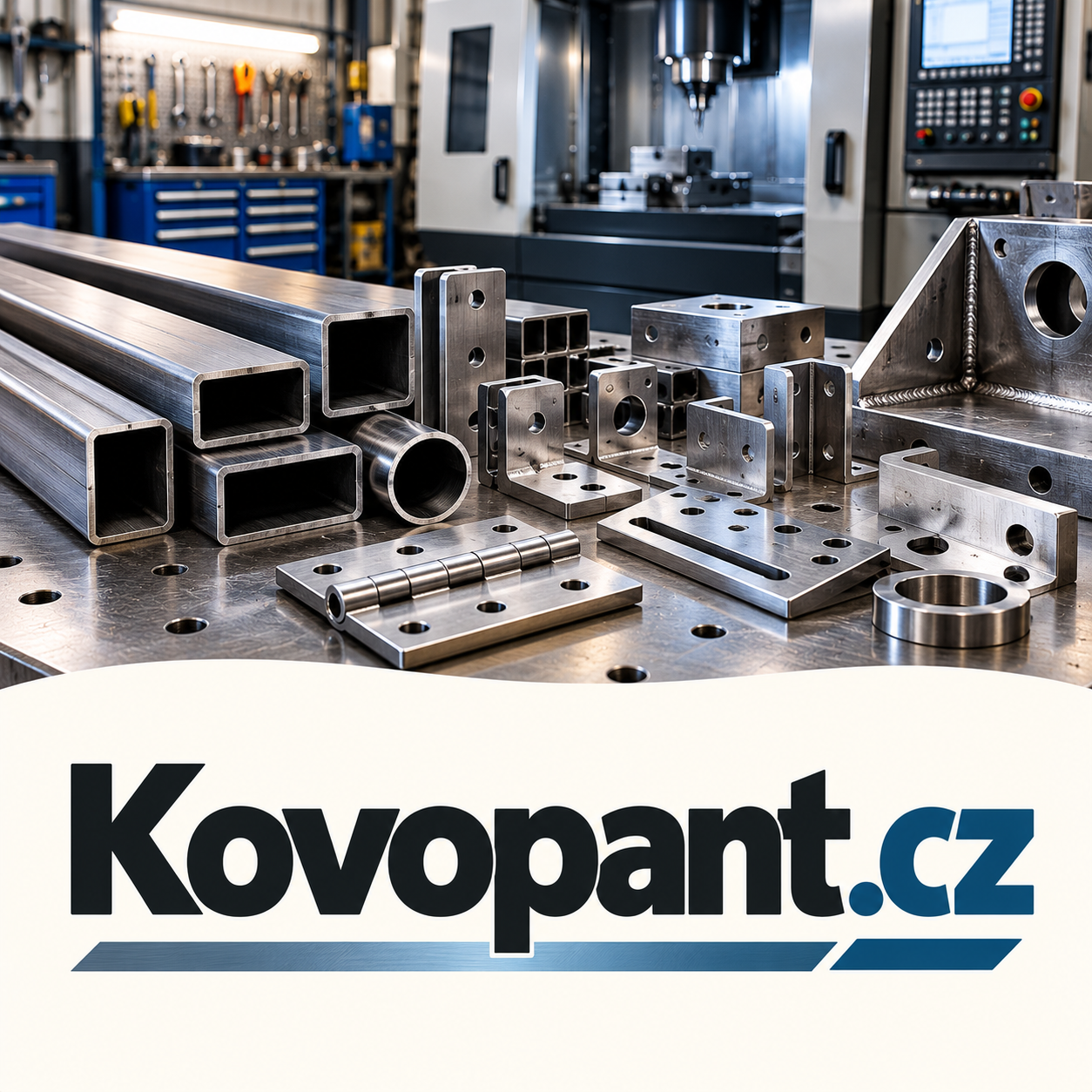 Kovopant.cz – krátká a originální .CZ doména pro kovovýrobu, zámečnictví, průmyslovou výrobu a strojírenskou firmu