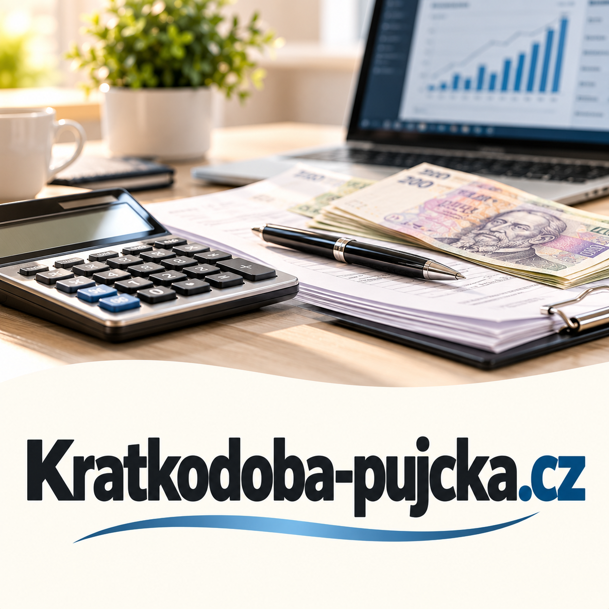 Kratkodoba-pujcka.cz – výstižná .CZ doména pro krátkodobé půjčky, finanční srovnávač a úvěrový informační portál