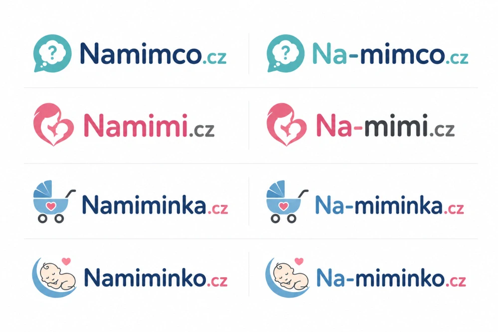 8 .CZ domén pro dětský e-shop – Namimco.cz, Namimi.cz a další