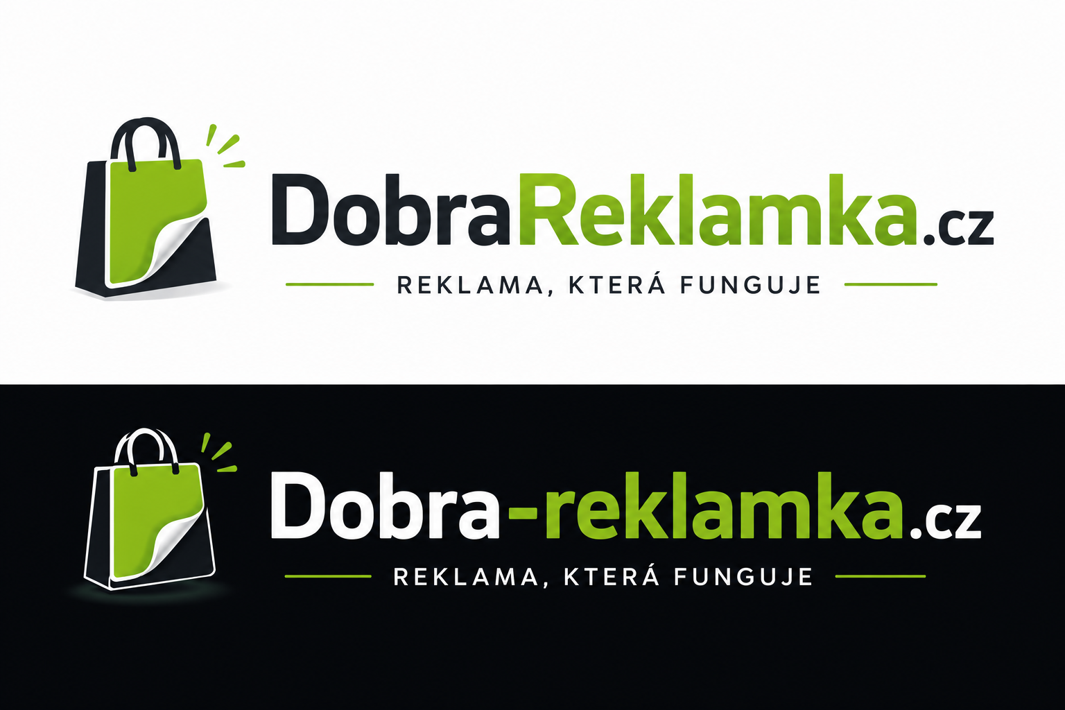 DobraReklamka.cz + Dobra-reklamka.cz – 2 atraktivní .CZ domény pro reklamní agentury, marketing, grafiku a reklamní výrobu