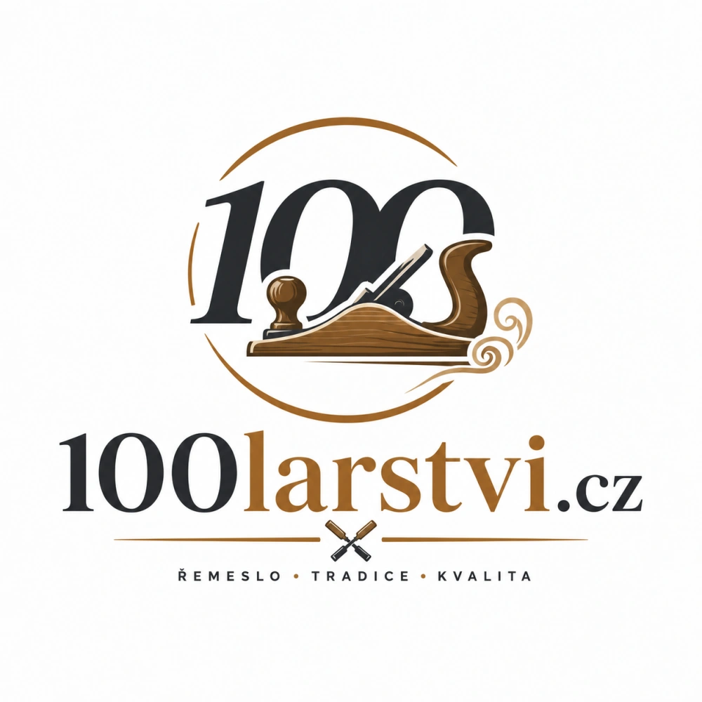 100larstvi.cz – originální doména pro stolařství a práci se dřevem
