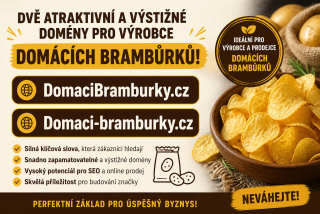 DomaciBramburky.cz & Domaci-bramburky.cz – prémiové domény pro výrobce